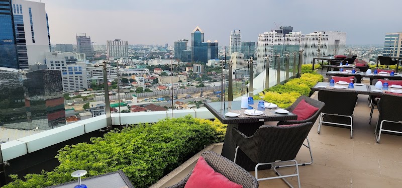 Blue Sky Rooftop Restaurant & Bar at Centara Grand at Central Plaza Ladprao Bangkok