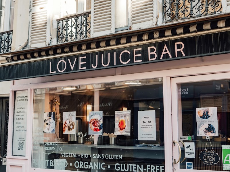 Love Juice Bar Tour Eiffel- BIO | VEGAN | GLUTEN FREE | REFINED SUGAR FREE