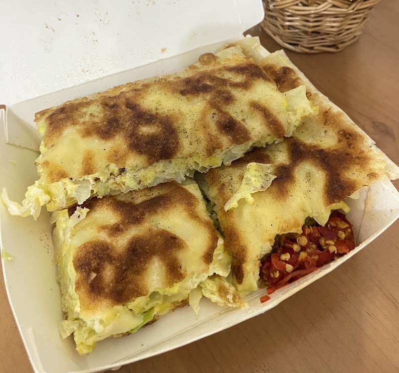 乾脆吃脆皮蔬菜蛋餅