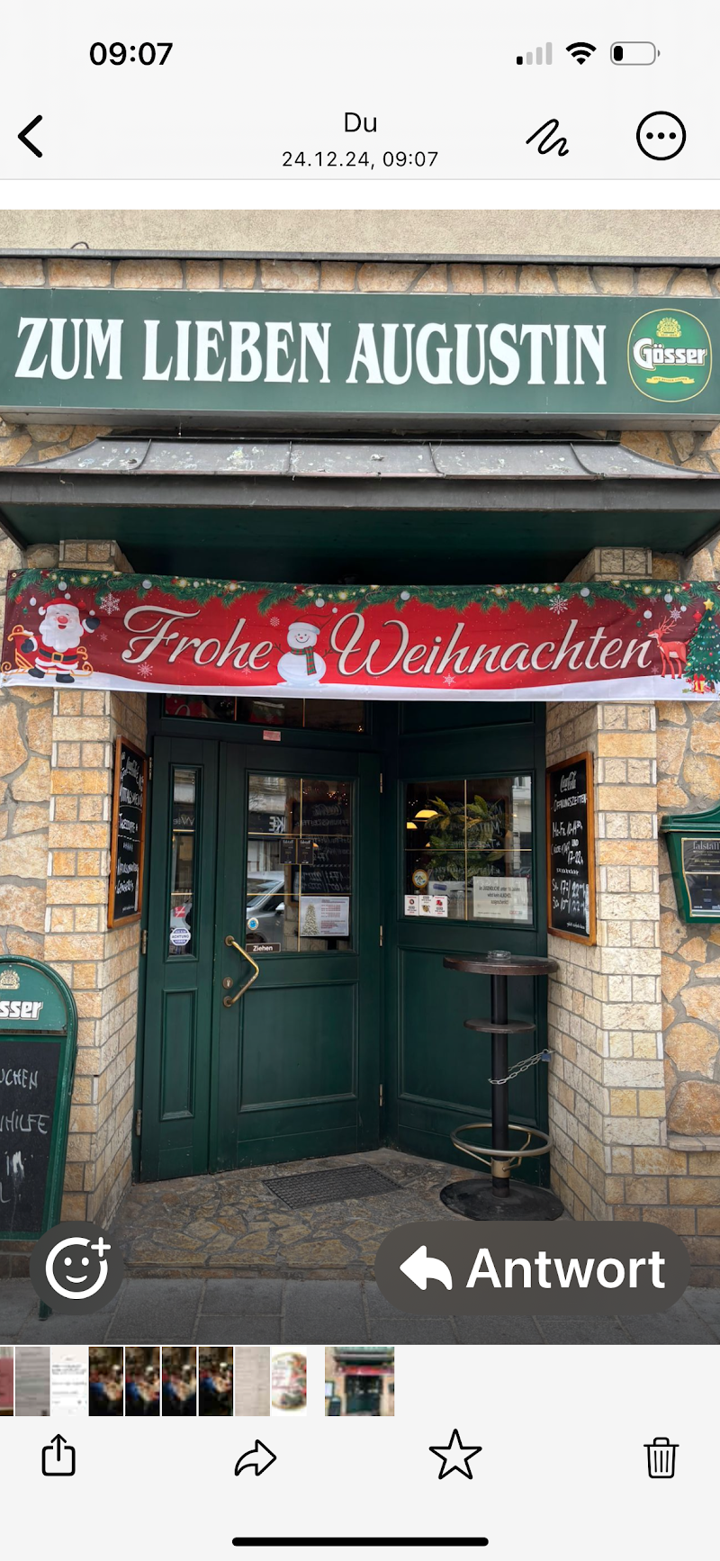 Zum lieben Augustin